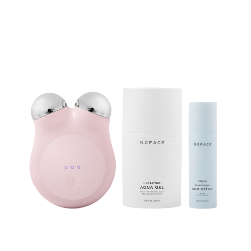 NuFACE MINI+ Mikrostrujni Uređaj Starter Kit - Sandy Rose