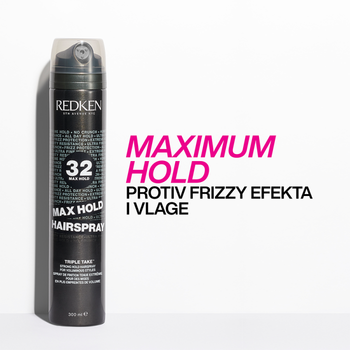 Redken NYC Max Hold Lak Za Kosu 300ml