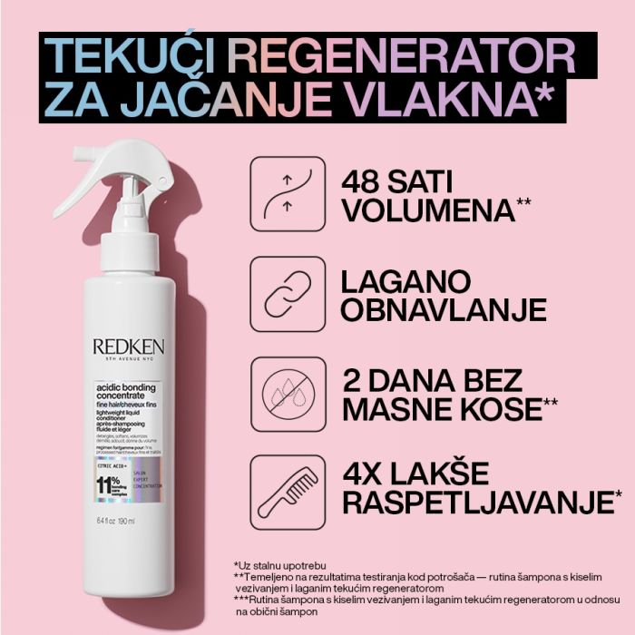 Redken NYC Acidic Bonding Moisture Lagani Regenerator 190ml