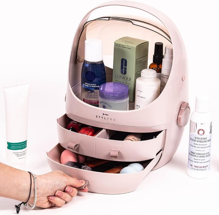 STYLPRO BEAUTY PODLETTE organizator za šminku s 3 fioke