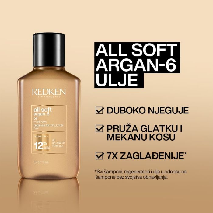 Redken NYC All Soft Argan Ulje 300ml