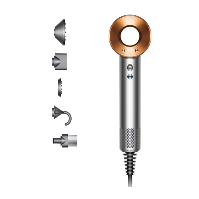 DYSON SUPERSONIC BRIGHT NICKEL/BRIGHT COPPER HD07 susilo za kosu