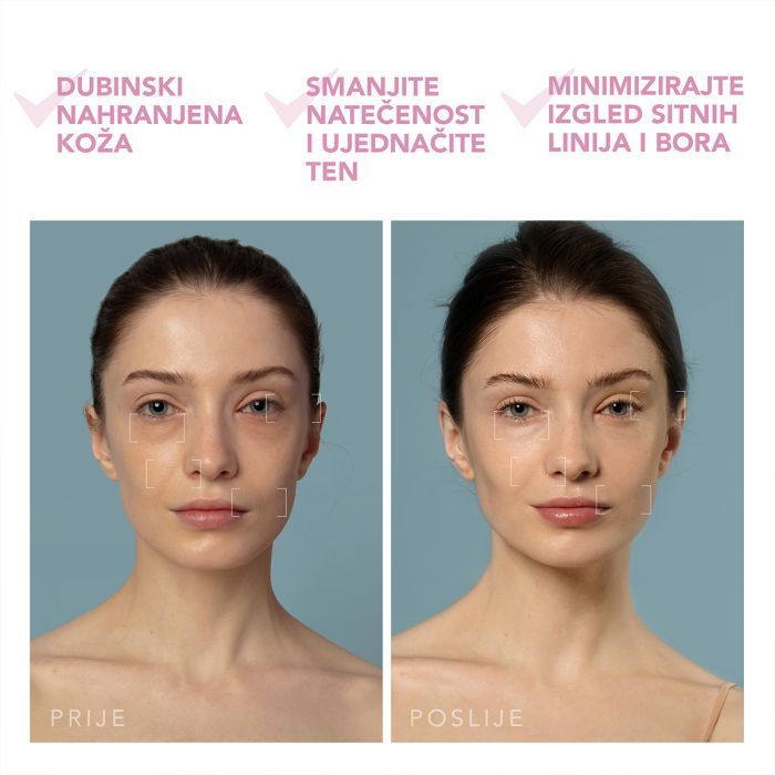 FOREO UFO 3 Pearl Pink prikaz benefita u 3 glavne točke.