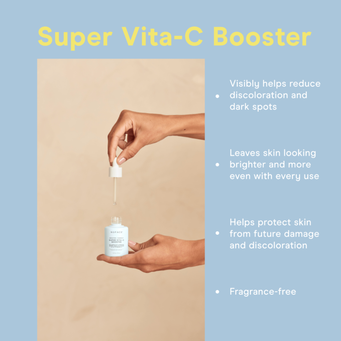 Super Vita-C booster serum čini kožu svjetlijom i smanjuje tamne mrlje
