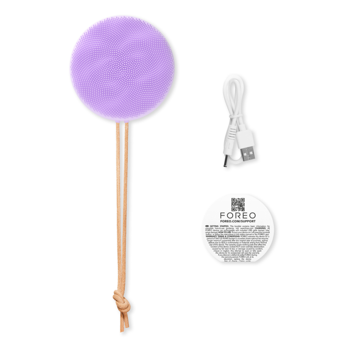Foreo Luna 4 Body Lavander uređaj, kabel i uputstvo