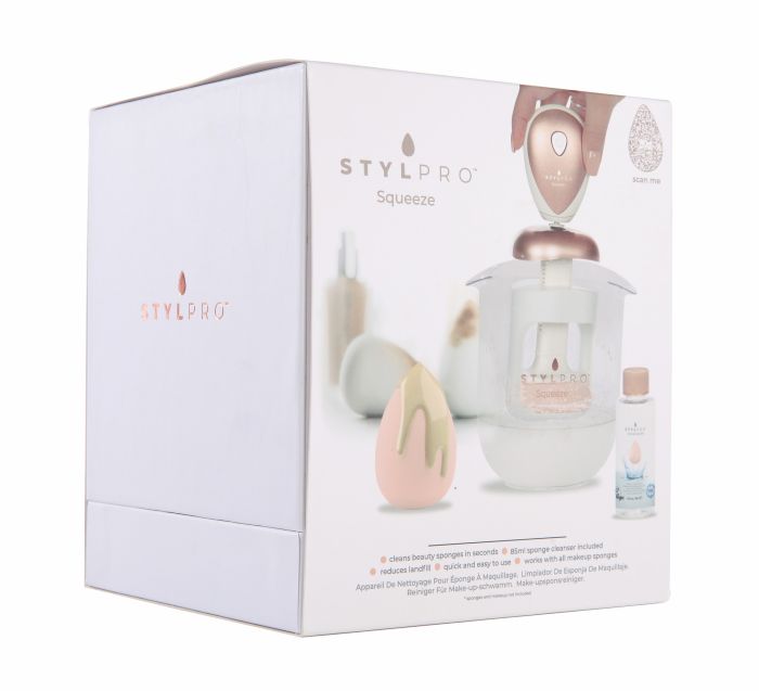 kutija za StylPro Squeeze set za čišćenje beauty blender-a
 