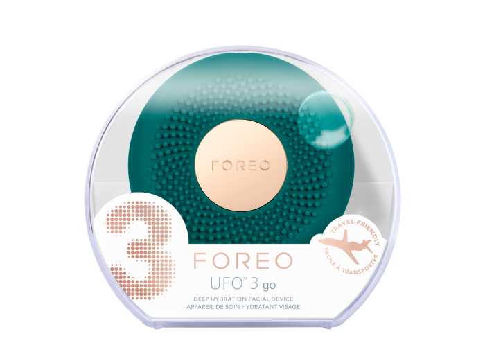 Foreo UFO 3 Go evergreen uređaj u kutiji